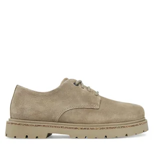 Półbuty Birkenstock Highwood Lace Low 1029730 Beżowy - Półbuty damskie - miniaturka - grafika 1