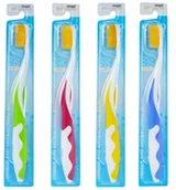 Szczoteczki do zębów - Orto-dent Ortodent Gold (złota) szczoteczka antybakteryjna MAXI - miniaturka - grafika 1