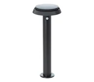 Lampy ogrodowe - Brilliant - LED Lampa solarna z czujnikiem ALVERO LED/4W/3,7V 50 cm IP44 czarny - miniaturka - grafika 1