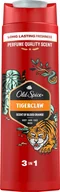 Żele pod prysznic dla mężczyzn - Old Spice Żel pod prysznic 400ml Tigerclaw - miniaturka - grafika 1