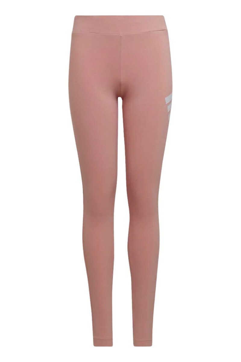 Legginsy dziewczęce Adidas 3BAR Tight sportowe różowe-140