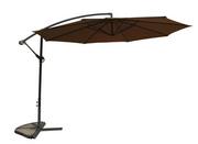 Parasole ogrodowe - Tradgard Parasol metal  350 cm - brązowy - miniaturka - grafika 1