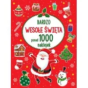 Pozostałe akcesoria świąteczne - Wilga Bardzo wesołe Święta ponad 1000 naklejek - miniaturka - grafika 1
