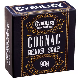 Cyrulicy, mydło do brody Cognac, 90g - Kosmetyki i akcesoria do pielęgnacji brody - miniaturka - grafika 1