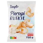 Dania mrożone - Simpl Pierogi ruskie 750 g - miniaturka - grafika 1