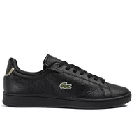 Buty sportowe męskie - Buty Lacoste Carnaby Pro 745SMA0113-02H - czarne - miniaturka - grafika 1