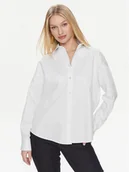 Koszule damskie - Guess Koszula Ls Nicla W4RH51 WD2M1 Biały Regular Fit - miniaturka - grafika 1