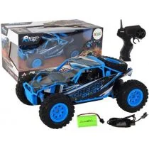 Autko terenowe R/C 1:24 niebieskie - Zabawki zdalnie sterowane - miniaturka - grafika 1