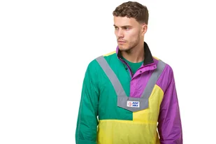RONHILL Kurtka biegowa męska TECH FLASH JACKET sun/thistle/lawn - Kurtki męskie - miniaturka - grafika 8