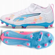 Piłka nożna - Buty Puma Ultra 5 Match FG/MG 108065-01 biały 28 - miniaturka - grafika 1