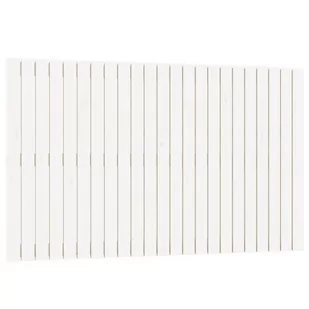 Wezgłowie łóżka, białe, 147x3x90 cm, lite drewno sosnowe Lumarko! - Inne meble do sypialni - miniaturka - grafika 3