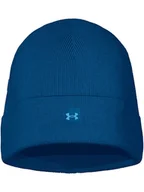 Czapki damskie - Under Armour Czapka beanie "Youth Haltime" w kolorze niebieskim - miniaturka - grafika 1