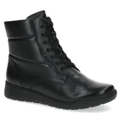 Botki damskie - Botki damskie ocieplane skórzane Caprice 26102-39 - miniaturka - grafika 1