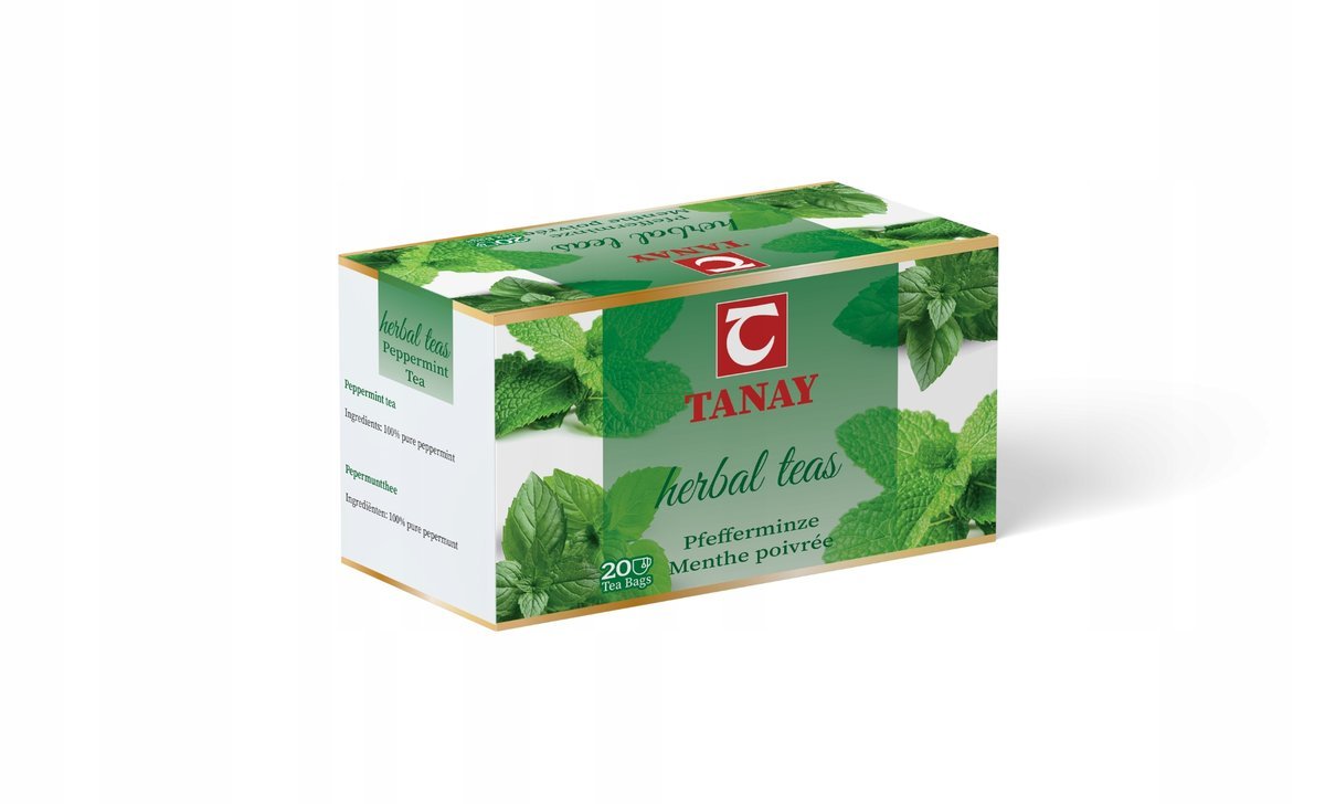 Herbata miętowa (mięta pieprzowa) ekspresowa Tanay - 20 torebek