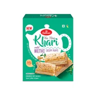 Chipsy - Ciastka Methi Khari z liśćmi kozieradki Haldirams 200g - miniaturka - grafika 1
