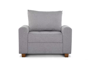 Fotel REVO jasny szary / 102x91x86 / tkanina - Fotele Fotel REVO jasny szary / 102x91x86 / tkanina - Fotele - miniaturka - grafika 1