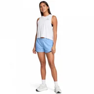 Spodenki damskie - Damskie spodenki treningowe Under Armour Play Up Shorts 3.0 - niebieskie - miniaturka - grafika 1