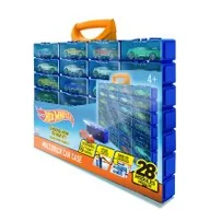 Samochody i pojazdy dla dzieci - Modułowa walizka Hot Wheels (28 szt.) Intek - miniaturka - grafika 1
