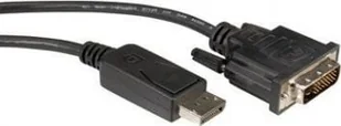 Kabel Roline DisplayPort - DVI-D 3m czarny - Kable komputerowe i do monitorów - miniaturka - grafika 1