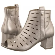 Botki damskie - Botki Złote 06890-25/00-1 (MA1329-a) Maciejka - miniaturka - grafika 1