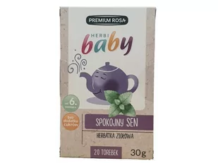 PREMIUM ROSA Herbi Baby herbatka dla dzieci na sen, 20 saszetek - Układ nerwowy - miniaturka - grafika 1