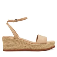 Espadryle damskie - Espadryle LAUREN RALPH LAUREN Leona 802920421010 Beżowy - miniaturka - grafika 1