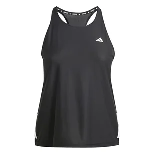 adidas Kobiety Own The Run Tank Top (Plus Size), black, XXL Plus - Koszulki i topy damskie - miniaturka - grafika 1