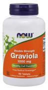 Suplementy naturalne - Now Foods Graviola 1000 mg suplement diety 90 tab. - miniaturka - grafika 1