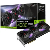 Karty graficzne - Karta graficzna GeForce RTX 4080 SUPER 16GB XLR8 EPIC-X RGB VCG4080S16TFXXPB1-O - miniaturka - grafika 1