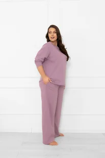 Piżama damska długi rękaw, długie spodnie Ksara - Italian Fashion - Piżamy damskie - miniaturka - grafika 1