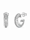 Kolczyki - Kolczyki Guess Rooling Hearts JUBE03347JWRHT/U - miniaturka - grafika 1