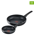 Patelnie - Tefal Patelnie (2 szt.) "Generous Cook" w kolorze czarnym - miniaturka - grafika 1