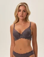 Biustonosze - Biustonosz push-up Song - szary 70F - miniaturka - grafika 1