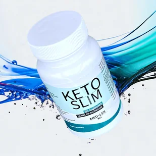 Keto Slim - 60 kapsułek - Odchudzanie i oczyszczanie - miniaturka - grafika 1