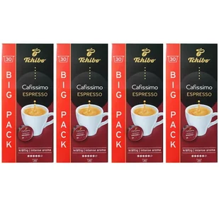 Tchibo Cafissimo Kraftig Intense Aroma 120 kapsuł KAP.CAF.ESP.KRA.4X30 - Kawa w kapsułkach i saszetkach - miniaturka - grafika 1