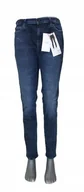Spodnie damskie - Damskie jeansy Calvin Klein Skinny J20J217060 oryginalne rurki 7/8 - W34 - miniaturka - grafika 1
