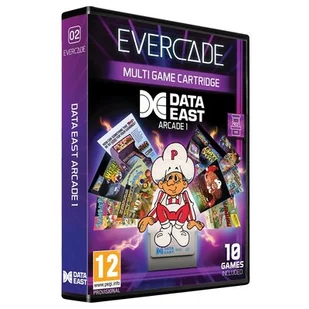 Evercade Evercade Data East Arcade 1 FG-DAT1-EVE-EFIGS-ARC - Konsole i gry retro - miniaturka - grafika 1