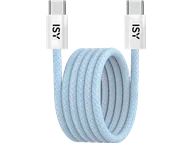Kable - Kabel USB typ C ISY IUC-5400-BL 1m Magnetyczny Niebieski - miniaturka - grafika 1