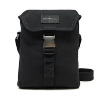 Torby męskie - Saszetka Calvin Klein Jeans Workwear Ut Flap Reporter 18 LV04G3025G Czarny - miniaturka - grafika 1