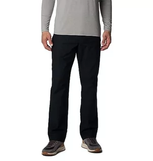 Spodenki męskie - Columbia Męskie spodnie trekkingowe Flex ROC, czarne, W30/L32, Czarny, 30W / 32L - grafika 1