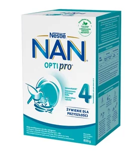 NESTLE NAN OPTIPRO 4 MLEKO MODYFIKOWANE DLA DZIECI PO 2. ROKU 800G - Mleko modyfikowane - miniaturka - grafika 1