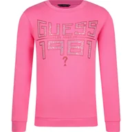 Bluzy dla dziewczynek - Guess Bluza | Regular Fit - miniaturka - grafika 1