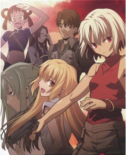 Plakat Anime Manga Canaan CAN_021 A2 (custom)