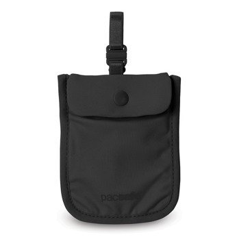 Pacsafe, Sekretny damski portfel podróżny, Coversafe S25, czarny
