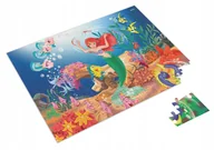 Puzzle - Puzzle Syrenka Ariel Arielka + Imię pudełko A3 252 el. - miniaturka - grafika 1