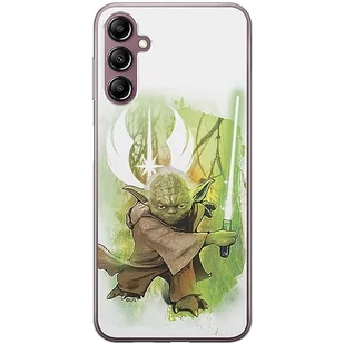 Etui Yoda 005 Star Wars Nadruk pełny Biały Producent: Samsung, Model: A14 4G/5G - Etui i futerały do telefonów - miniaturka - grafika 1