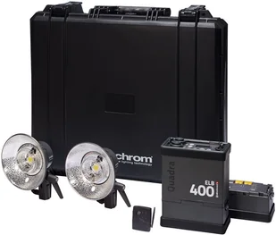 Elinchrom Zestaw ELB 400 Li-Ion z głowicami A - Lampy studyjne - miniaturka - grafika 1