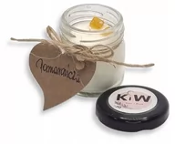 Świece - Mała świeca sojowa Podziękowania - Pomarańcza - miniaturka - grafika 1