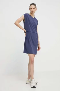 Sukienki - Columbia sukienka Boundless Beauty kolor granatowy mini prosta 2073001 - grafika 1