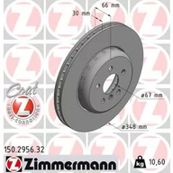 Tarcze hamulcowe - Tarcza hamulcowa ZIMMERMANN 150.2956.32 - miniaturka - grafika 1